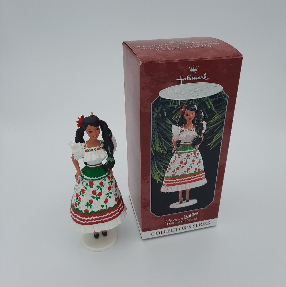 Barbie Hallmark Keepsake Ornament Mexican